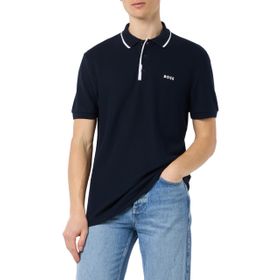 Boss 402 Polo Koyu Mavi Erkek T-shirt