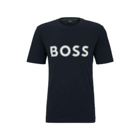 Boss 50412363 402 Koyu Mavi Erkek T-shirt