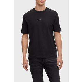 Boss 50473278 001 Siyah Erkek T-Shirt