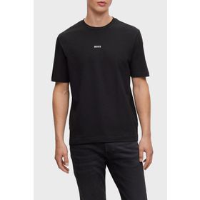 Boss 50473278 001 Siyah Erkek T-Shirt
