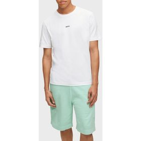 Boss 50473278 Beyaz Erkek T-shirt