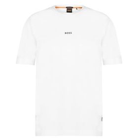 Boss 50473278 Beyaz Erkek T-shirt