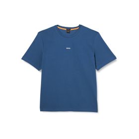 Boss 50473278 Mavi Erkek T-shirt
