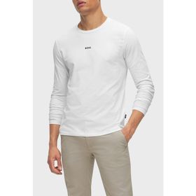 Boss 50473286 100 Beyaz Erkek T-shirt