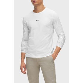 Boss 50473286 100 Beyaz Erkek T-shirt