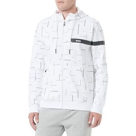 Boss 50474681 Beyaz Erkek Sweatshirt