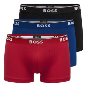 Boss 50475274487 Çok Renkli Erkek 3'lü Boxer