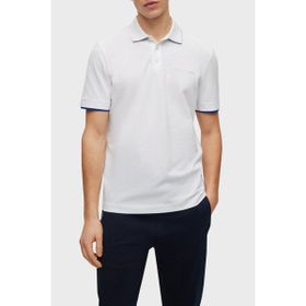 Boss 50486178 100 Beyaz Erkek T-Shirt