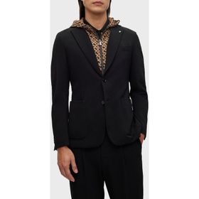 Boss 50489497 001 Siyah Erkek Ceket
