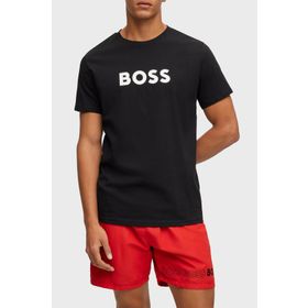 Boss 50491706 001 Siyah Erkek T-Shirt