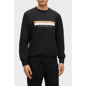 Boss 50501498 001 Siyah Erkek Sweatshirt