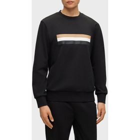 Boss 50501498 001 Siyah Erkek Sweatshirt