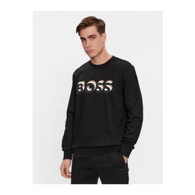 Boss 50507939 001 Siyah Erkek Sweat