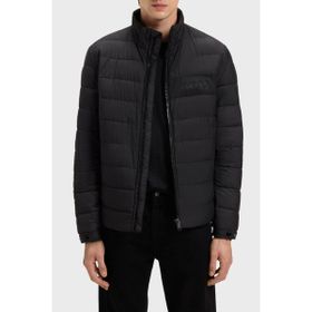 Boss 50519237 001 Siyah Regular Fit Dik Yaka Şişme Erkek Mont
