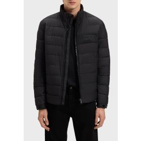 Boss 50519237 001 Siyah Regular Fit Dik Yaka Şişme Erkek Mont