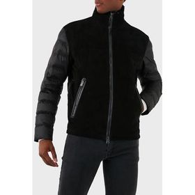 Boss 50524108 001 Siyah Süet Erkek Mont