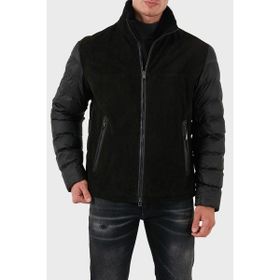 Boss 50524108 001 Siyah Süet Erkek Mont
