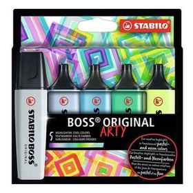 Boss 5'li Original Arty Soğuk Renkler İşaretleme Kalem Seti