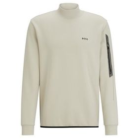Boss Açık Bej 271 Erkek Sweatshirt