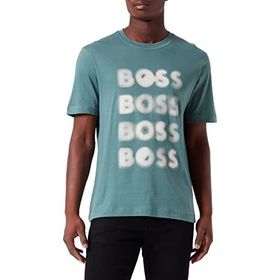 Boss Açık Yeşil Yuvarlak Yaka Kısa Kollu 380 Erkek Tişört