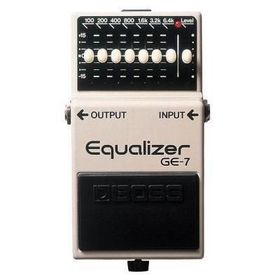 Boss GE-7 7-Bant Grafik Ekolayzır Gitar Pedalı