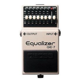 Boss GE-7 7-Bant Grafik Ekolayzır Gitar Pedalı