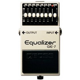 Boss GE-7 7-Bant Grafik Ekolayzır Gitar Pedalı