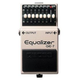 Boss GE-7 7-Bant Grafik Ekolayzır Gitar Pedalı