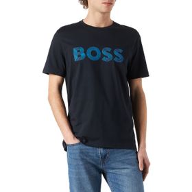 Boss Koyu Mavi Kısa Kollu Yuvarlak Yaka 402 Erkek T-shirt