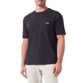 Boss Koyu Mavi Kısa Kollu Yuvarlak Yaka 402 Erkek T-shirt