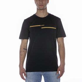 Boss Koyu Mavi Kısa Kollu Yuvarlak Yaka 402 Erkek T-shirt