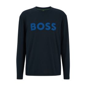 Boss Koyu Mavi Kısa Kollu Yuvarlak Yaka 402 Erkek T-shirt