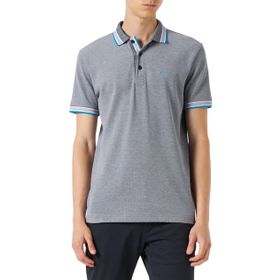 Boss Koyu Mavi Paddy Curved Polo Erkek T-shirt