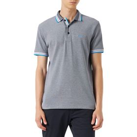 Boss Koyu Mavi Paddy Curved Polo Erkek T-shirt