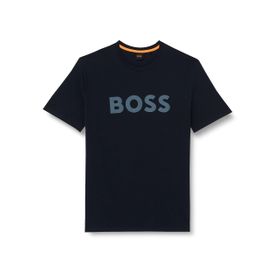 Boss Koyu Mavİ Yuvarlak Yaka Erkek T-shirt