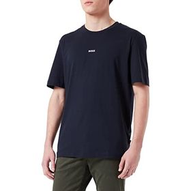 Boss Koyu Mavİ Yuvarlak Yaka Erkek T-shirt