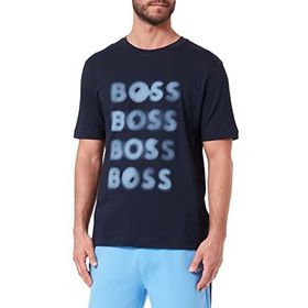 Boss Koyu Mavİ Yuvarlak Yaka Erkek T-shirt