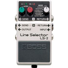 Boss LS-2 Line Selector Compact Pedalı