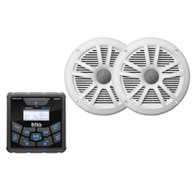 Boss MCKGB450W.6 Audio Systems USB Aux Girişli Bluetoothlu Hoparlörlü Marin Teyp Seti