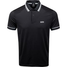 Boss Paddytech Polo Yaka Siyah Erkek T-shirt