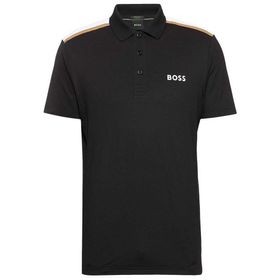 Boss Paddytech Polo Yaka Siyah Erkek T-shirt