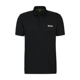 Boss Paddytech Polo Yaka Siyah Erkek T-shirt