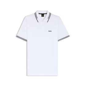 Boss Paul Beyaz 100 Polo Erkek T-shirt