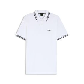 Boss Paul Beyaz 100 Polo Erkek T-shirt