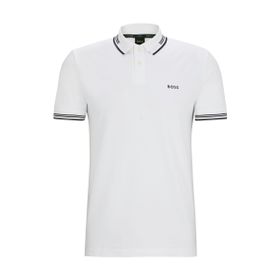 Boss Paul Beyaz 100 Polo Erkek T-shirt