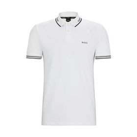 Boss Paul Beyaz 100 Polo Erkek T-shirt