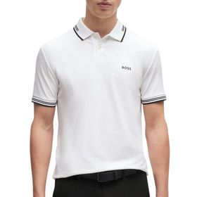 Boss Paul Beyaz 100 Polo Erkek T-shirt