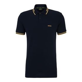 Boss Paul Koyu Mavi 401 Polo Erkek T-shirt