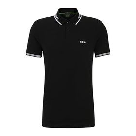 Boss Paul Siyah 1 Polo Erkek T-shirt
