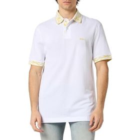 Boss Pe_Ocean_Detailed Beyaz 100 Polo Erkek T-shirt